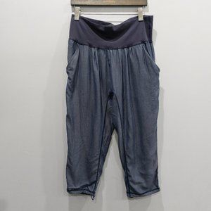 Lululemon Om Commuter Denim Blue Cropped Swift Ultra Light Pant